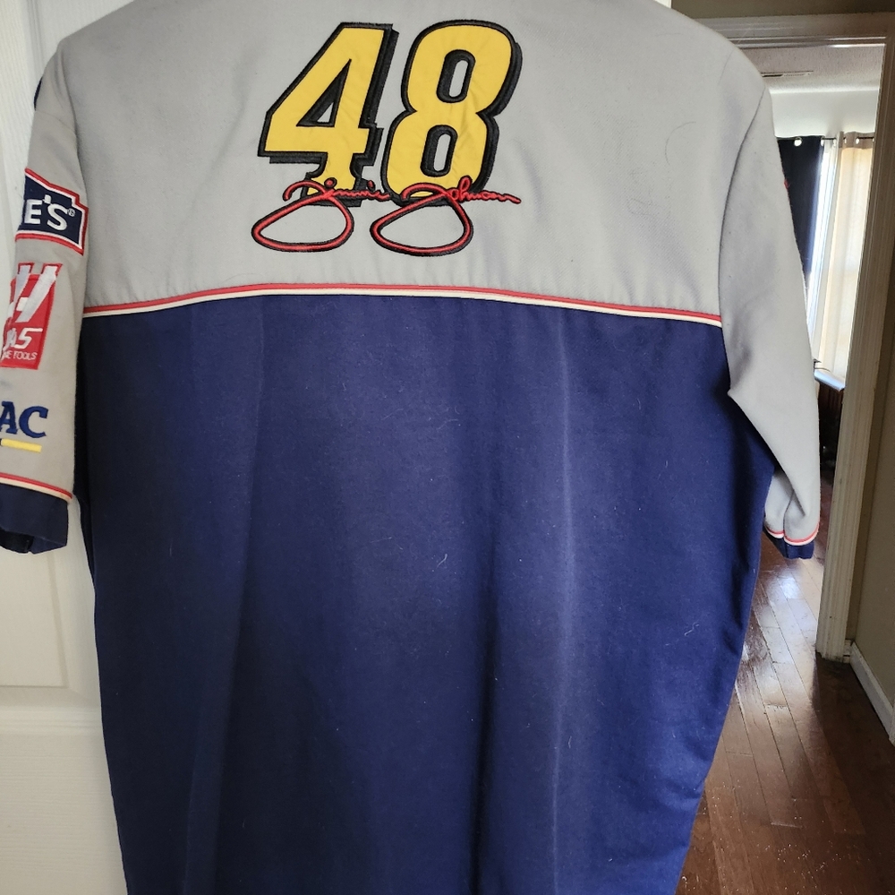 Jimmie Johnson race shirt